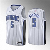 Orlando Magic #5 Paolo Banchero White 2022 Draft Basketball Stitched Jersey Dzhi,baseball caps,new era cap wholesale,wholesale hats
